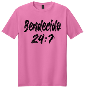 Blessed 24:7® (SPANISH) Bendecido T-shirt FREE SHIPPING