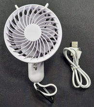 Load image into Gallery viewer, Blessed 24:7®️ Rechargeable Hand Fans FREE Shipping  □  2 Fans for $39.99