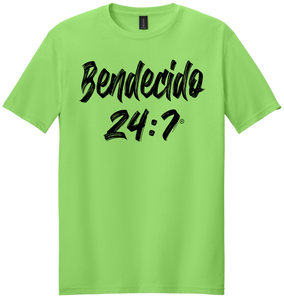 Blessed 24:7® (SPANISH) Bendecido T-shirt FREE SHIPPING