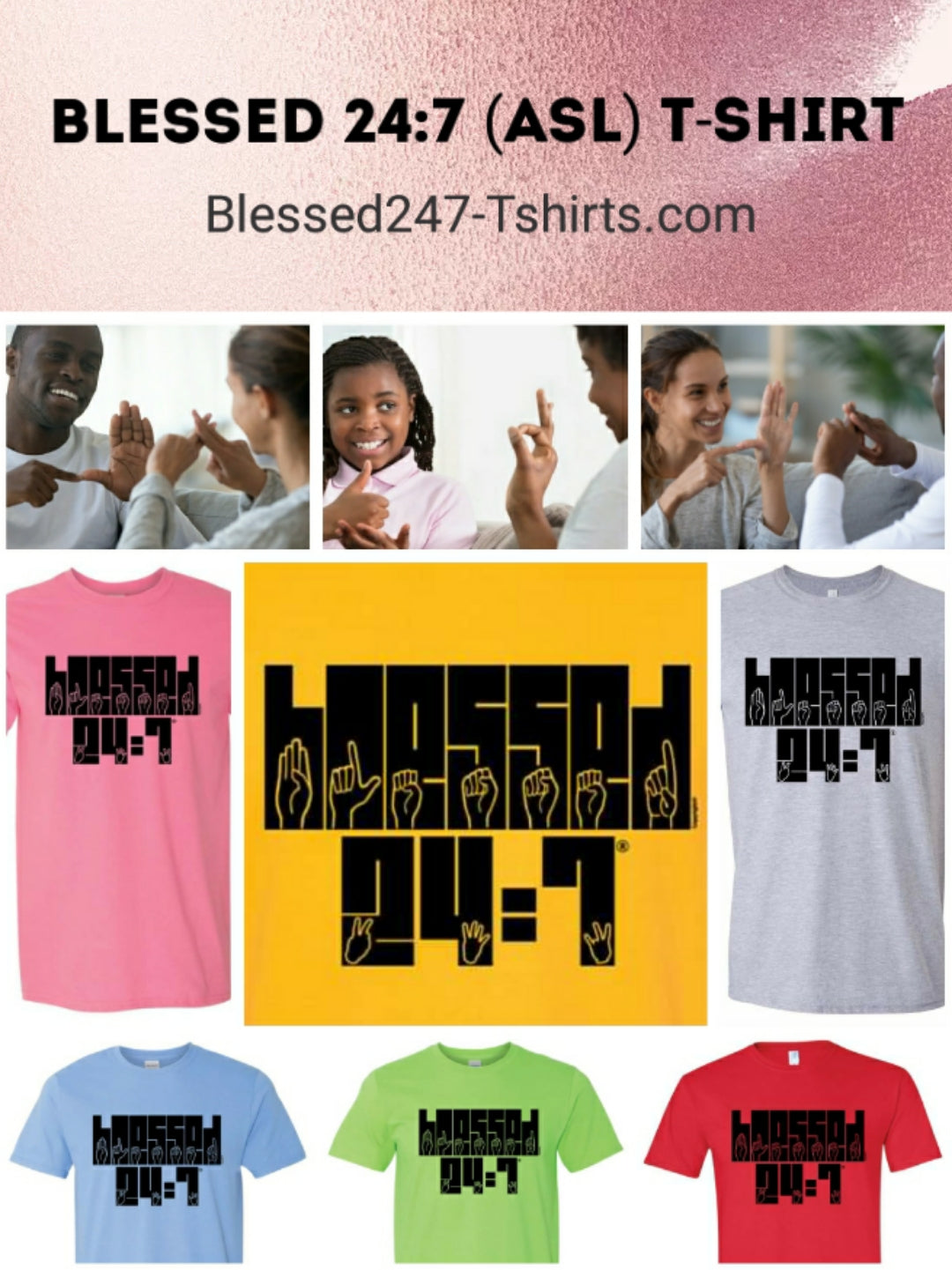 asl t shirt designs